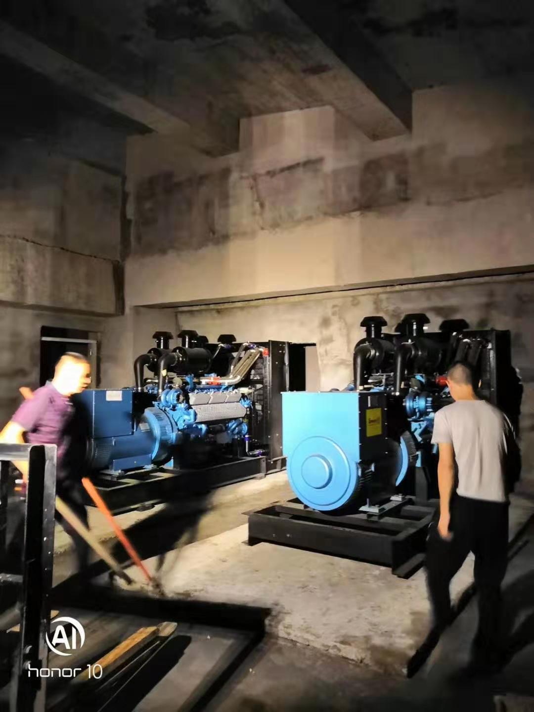 佛山厚金大廈1200KW玉柴發(fā)電機(jī)組
